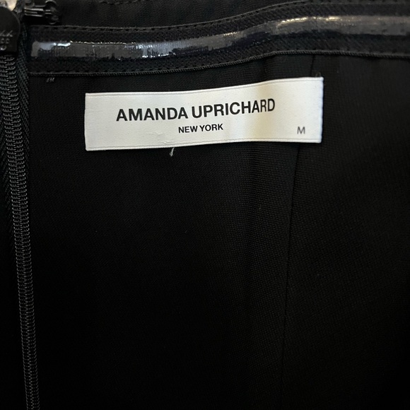 REVOLVE Amanda Uprichard Cherri Gown in Black Size Medium - Picture 11 of 12